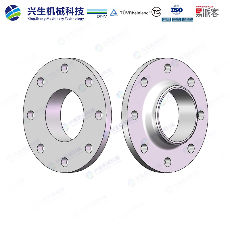 带颈对焊法兰（Welding neck Flange）-Type 11A EN1092-1 ZGXS-密纹
