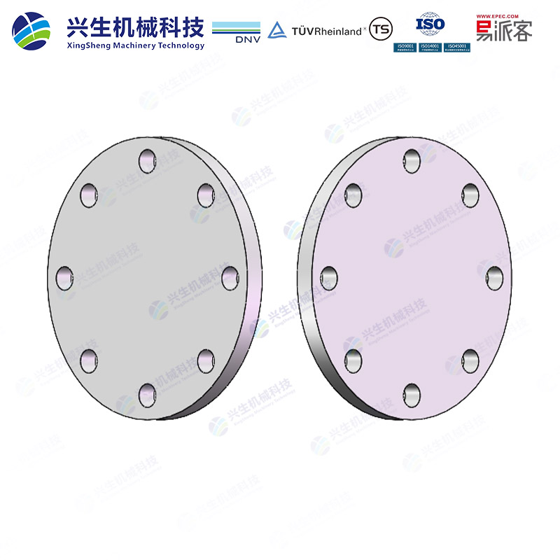 盲板法兰（Blind flange）-FF AS 2129-2000 ZGXS-密纹
