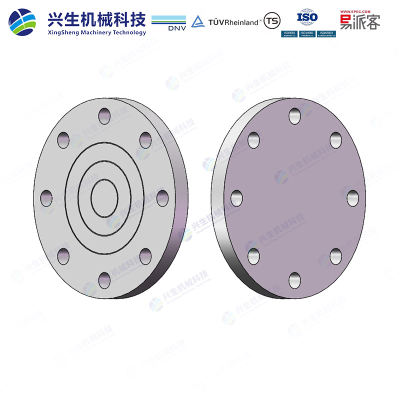 盲板法兰（Blind flange）-Type 05A EN1092-1 ZGXS-水线