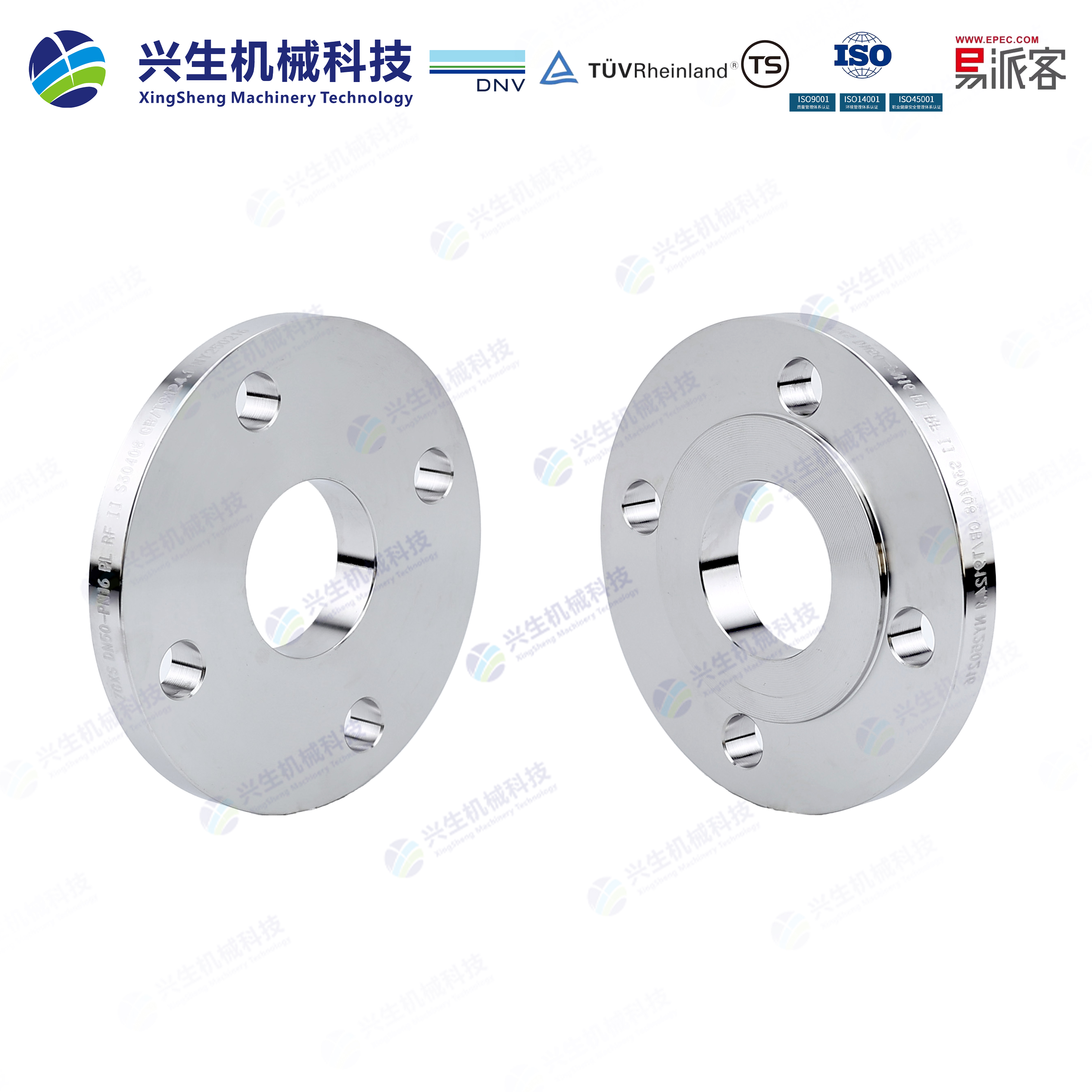 板式平焊法兰（Plate Flange）-RF GBT9124.1 ZGXS