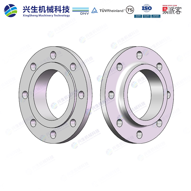 带颈平焊法兰（Hubbed slip on flange for welding）-Type 12B EN1092-1 ZGXS-密纹