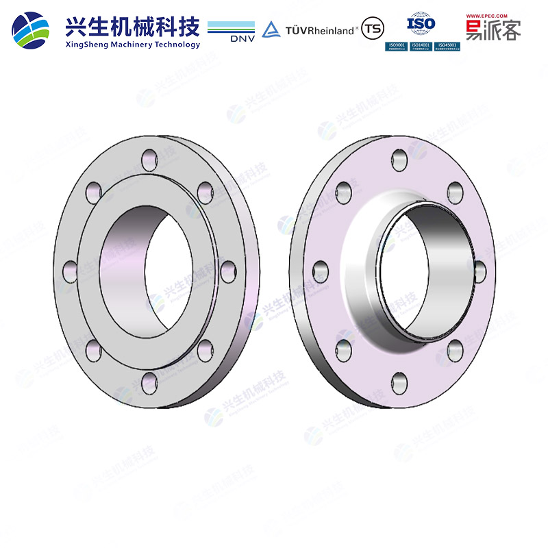 带颈对焊法兰（Steel docking flange）-Type 11B GOST 33259-2015 ZGXS-密纹