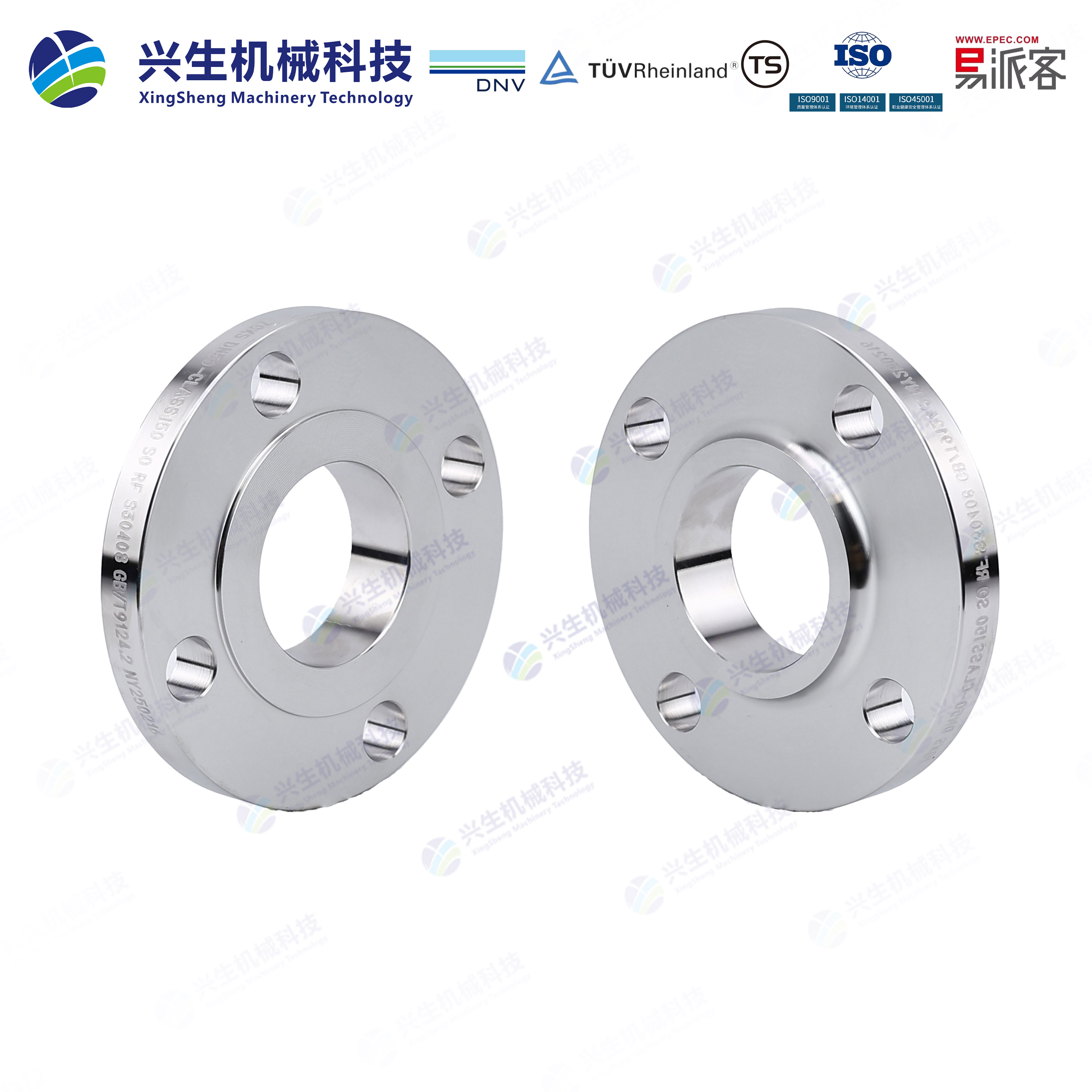 带颈平焊法兰（Slip-on Welding Flange）-RF GBT9124.2 ZGXS
