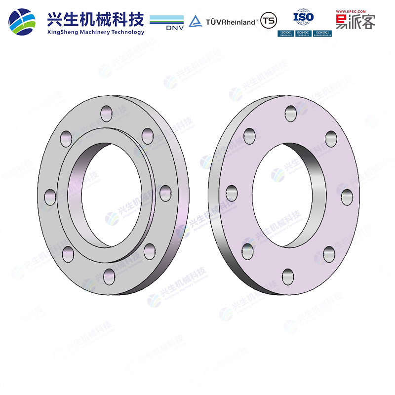 板式平焊法兰（PLATE Flange）-Type 01B EN1092-1 ZGXS-密纹