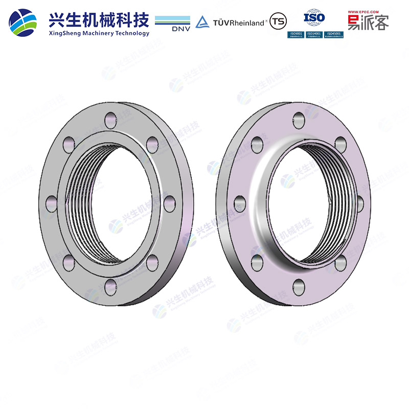 带颈螺纹法兰（Hubbed threaded Flange）-Type 13B EN1092-1 ZGXS-密纹