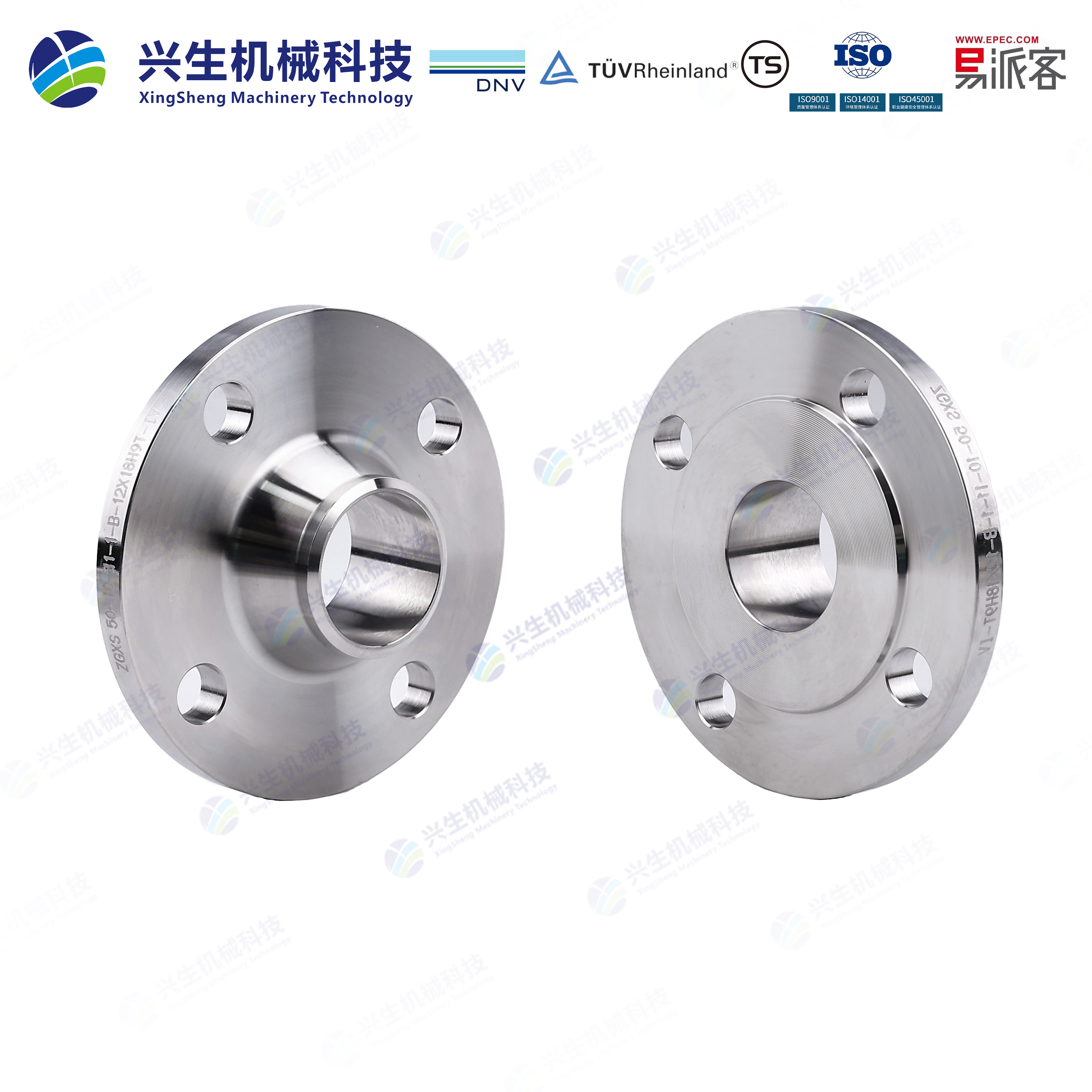 俄标带颈对焊法兰-密纹线