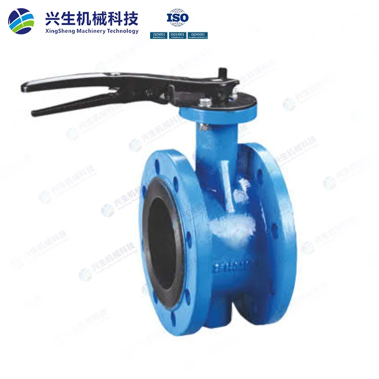 D(3.6.9)41X法兰式中线蝶阀