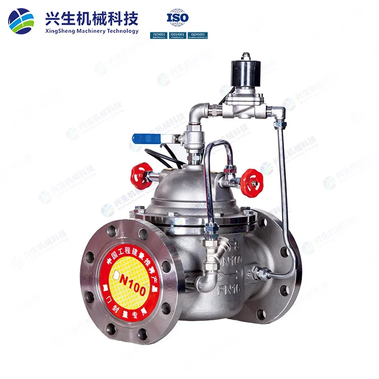 108X-16P不锈钢电动加手动电磁阀