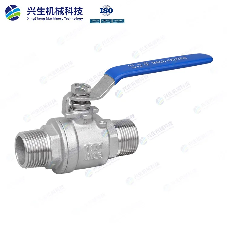 二片式内外丝球阀