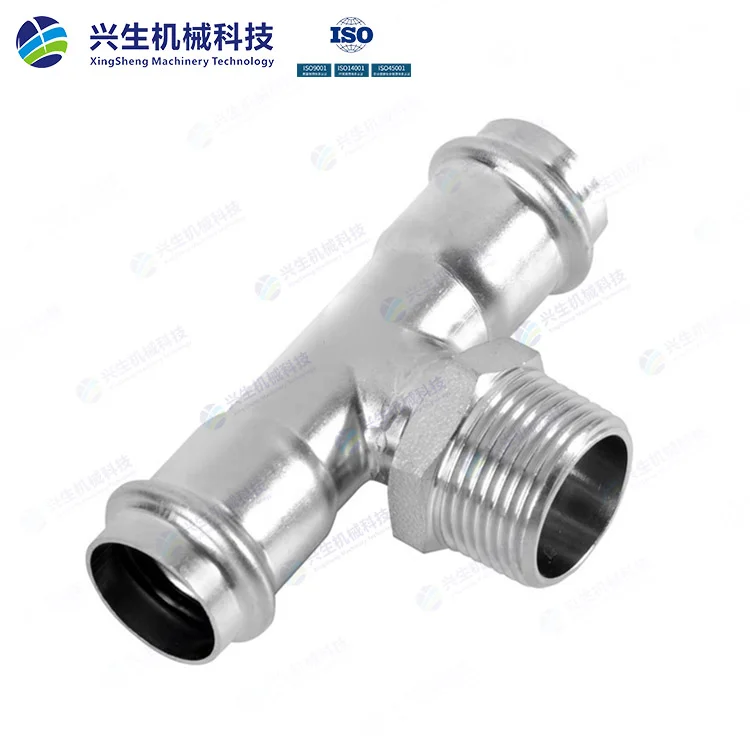 双卡压-外螺纹三通