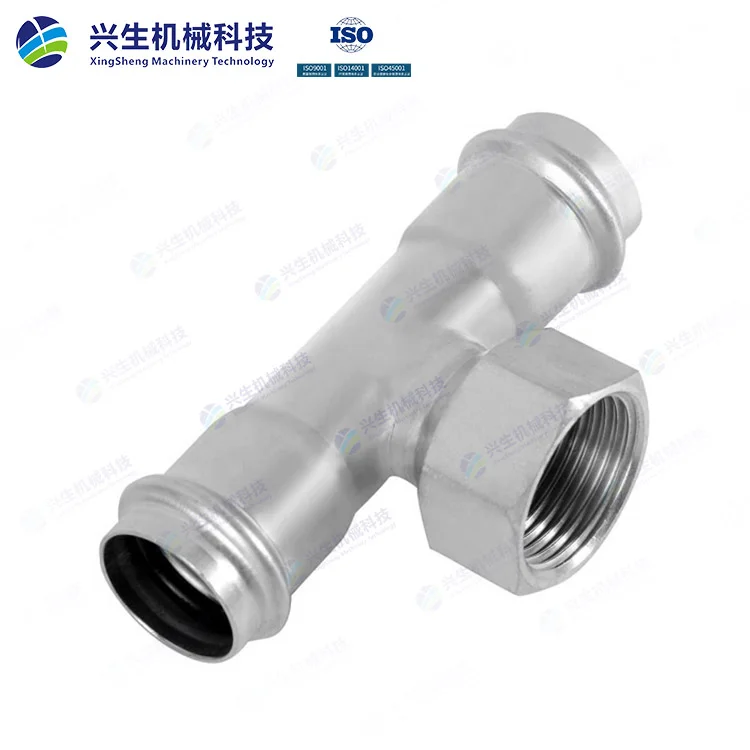 双卡压-内螺纹三通