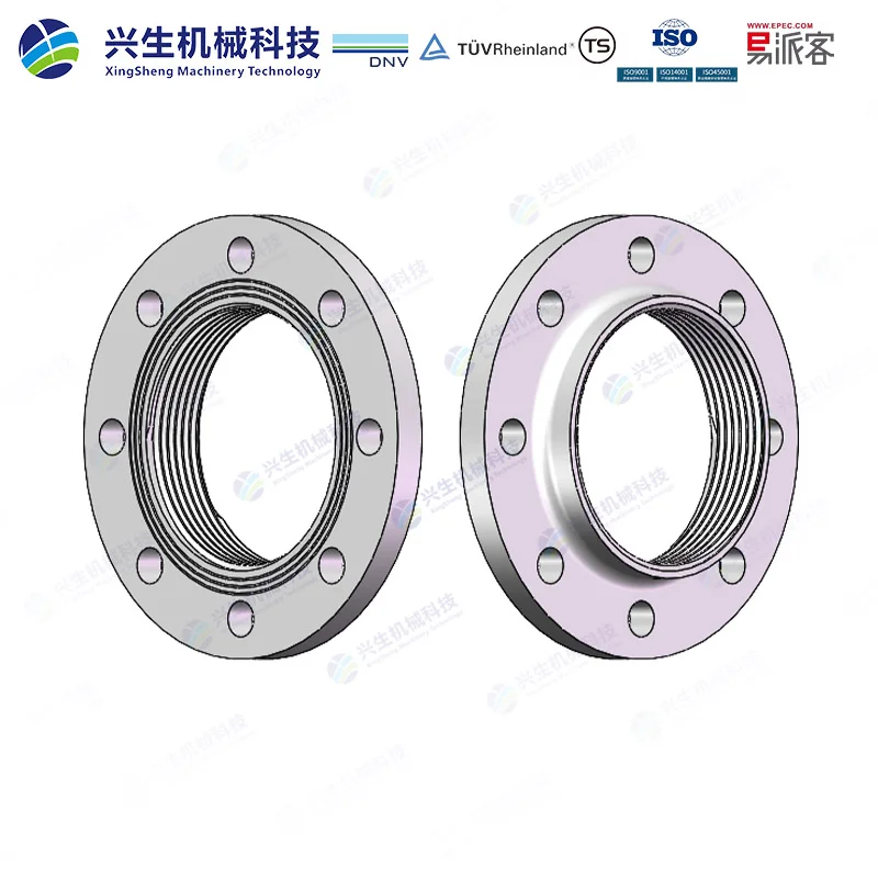 带颈螺纹法兰（Hubbed threaded Flange）-Type 13A EN1092-1 ZGXS-水线