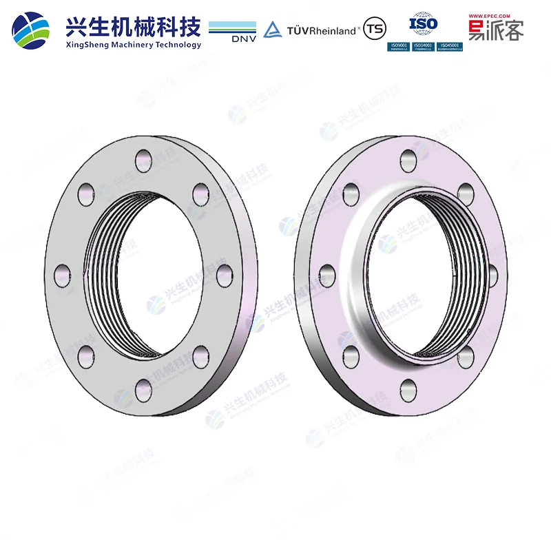 带颈螺纹法兰（Hubbed threaded Flange）-Type 13A EN1092-1 ZGXS-密纹