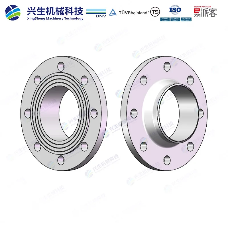 带颈对焊法兰（Steel docking flange）-Type 11B GOST 33259-2015 ZGXS-水线