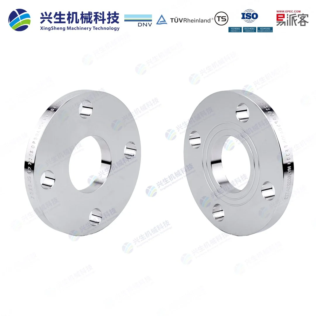 板式平焊法兰（Plate Flange）-FF JIS B2220-2012 ZGXS-两条水线