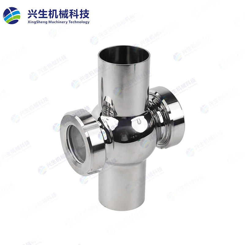 焊接四通视镜（球形带活接）